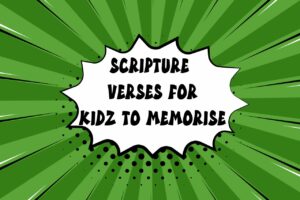 short scripture verses for kidz to memorise