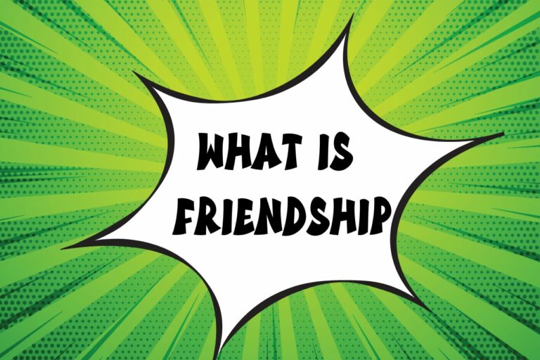 What is friendship