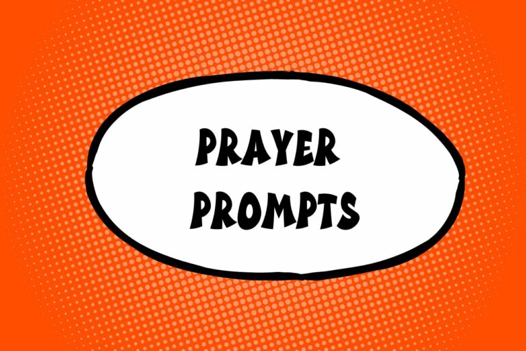 prayer prompts